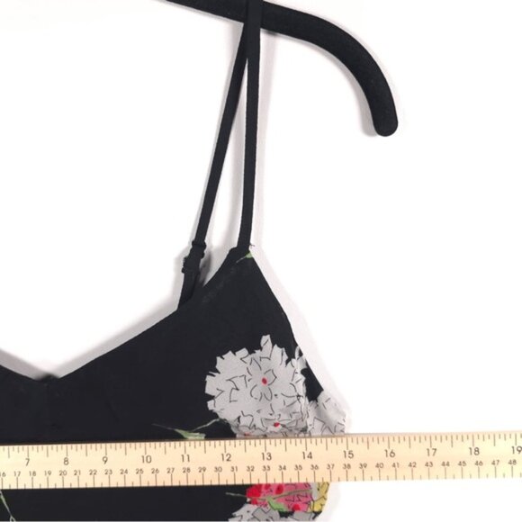 NWT REFORMATION Oak Vintage Dress USA MADE Floral Rayon Dress Adj Straps MEDIUM - Picture 4 of 10